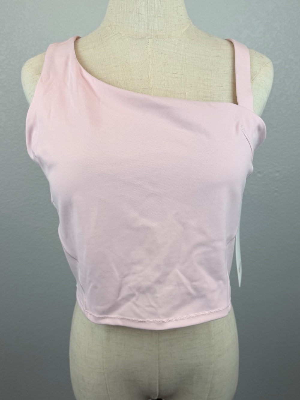 NWT Lululemon Everlux Asymmetrical Tennis Tank Strawberry Milkshake | Size 12
